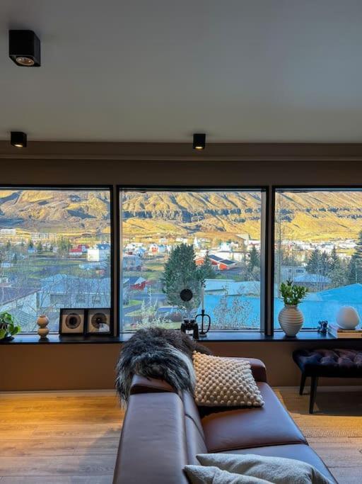Botnahlid Villa, Mountain And Town Views And Outdoor Sauna Seyðisfjörður 外观 照片