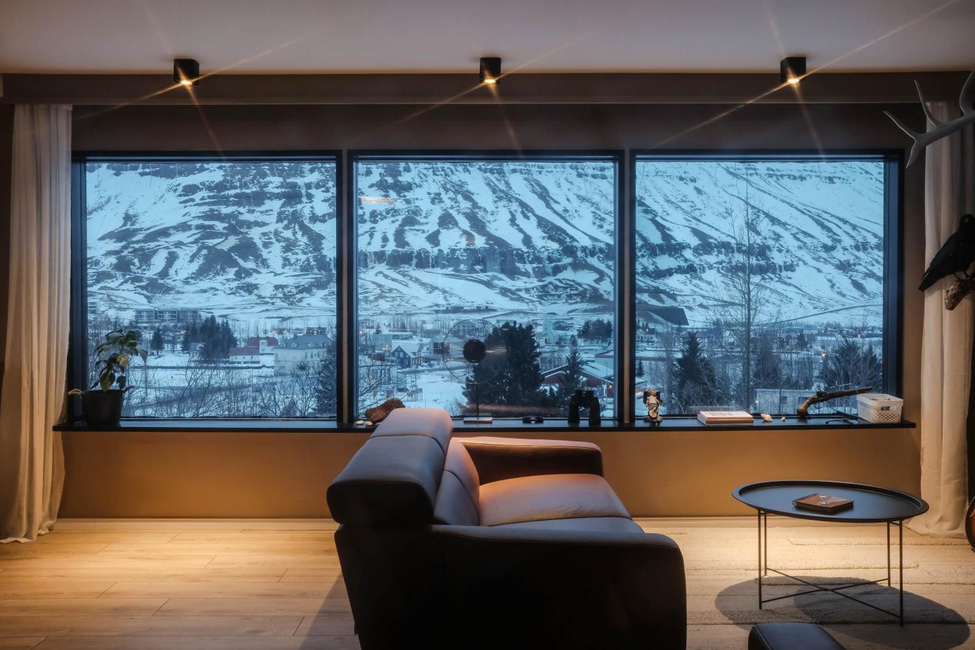Botnahlid Villa, Mountain And Town Views And Outdoor Sauna Seyðisfjörður 外观 照片