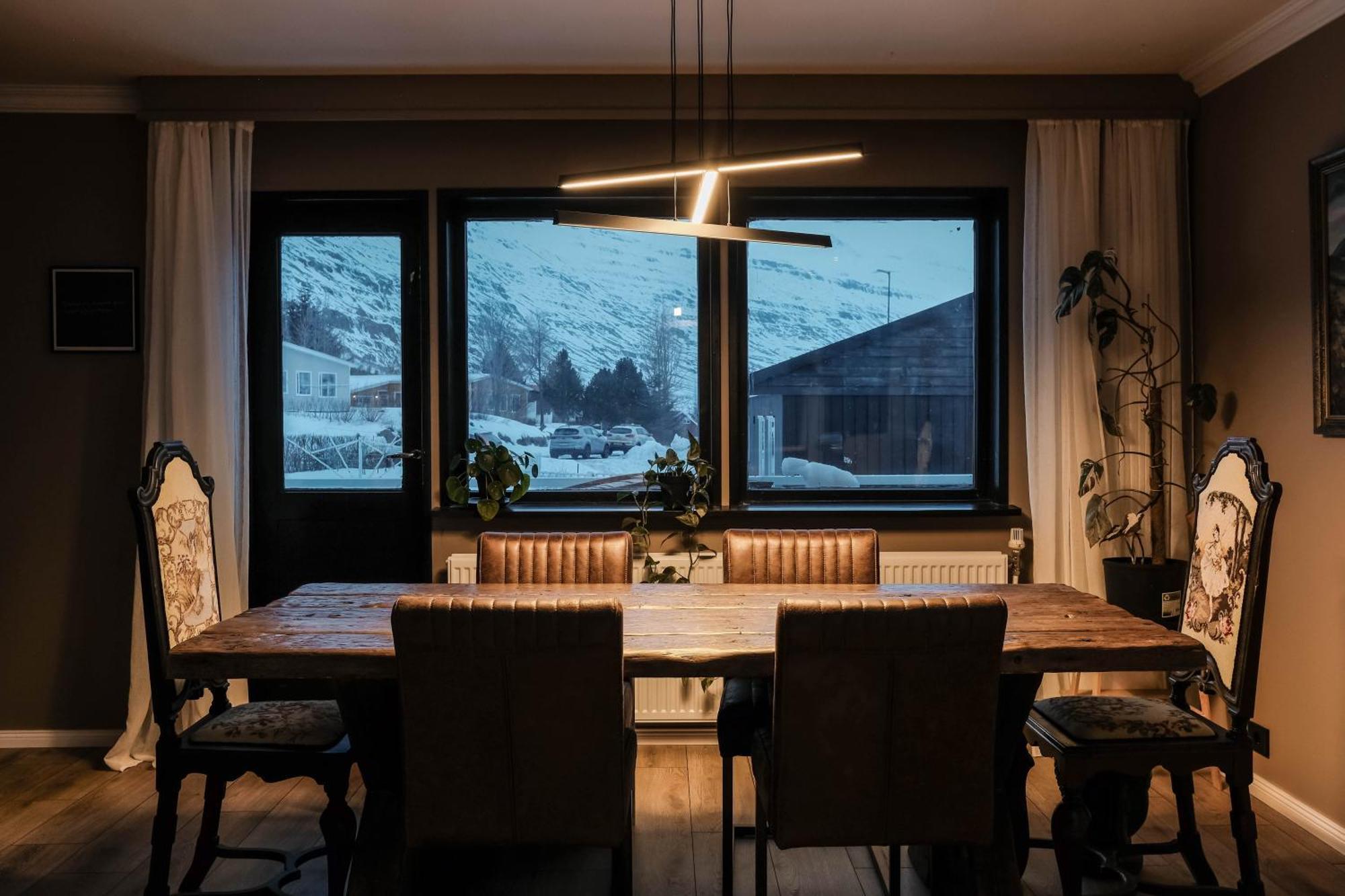 Botnahlid Villa, Mountain And Town Views And Outdoor Sauna Seyðisfjörður 外观 照片