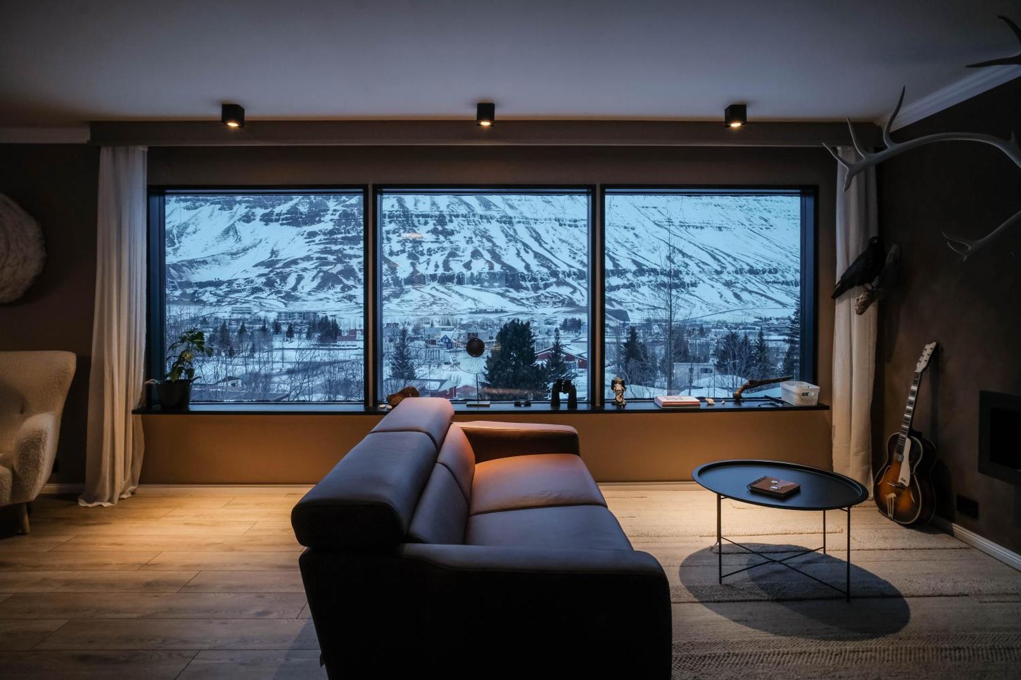 Botnahlid Villa, Mountain And Town Views And Outdoor Sauna Seyðisfjörður 外观 照片